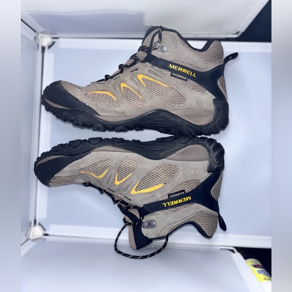 Merrell Yokota 2 Mid Waterproof hiking boots Men’s size 9.5W - Picture 11 of 14